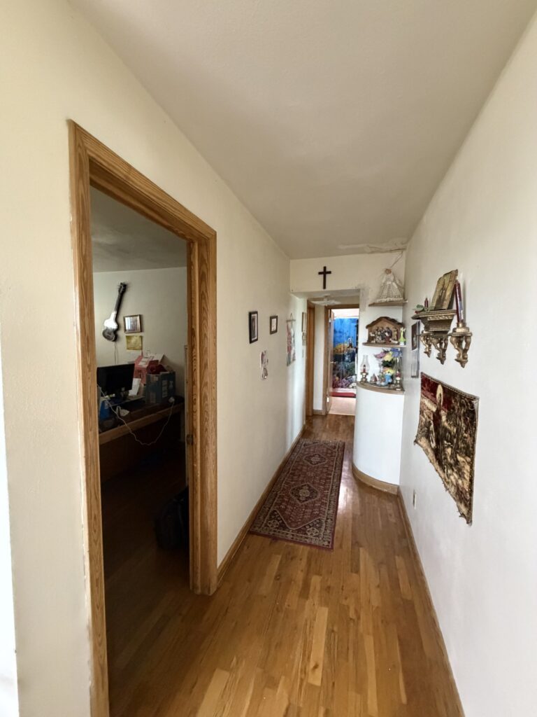 Hallway, McDonald Farm, 272 acres, Wapello County, Iowa