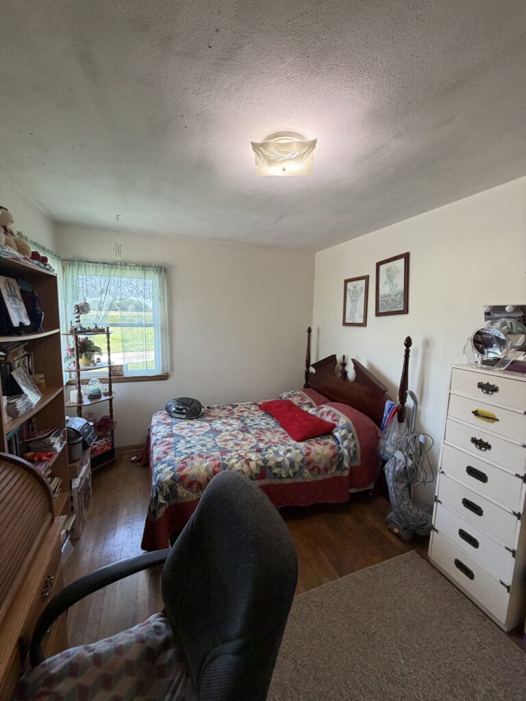 Second bedroom, McDonald Farm, 272 acres, Wapello County, Iowa