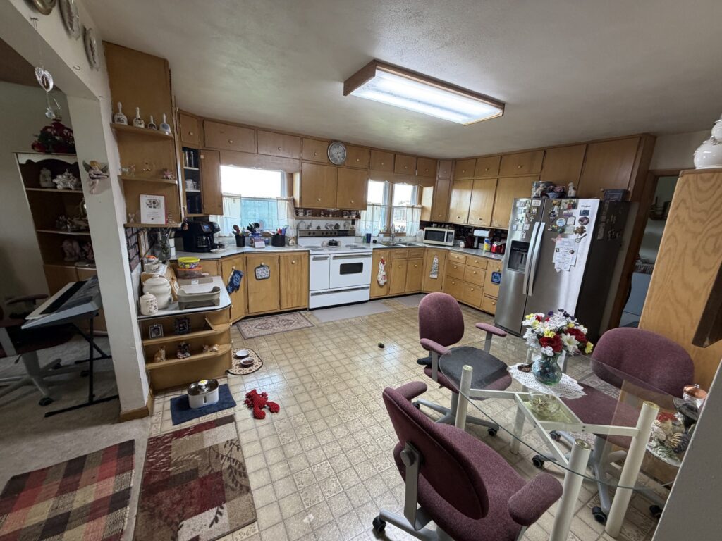 Kitchen, McDonald Farm, 272 acres, Wapello County, Iowa