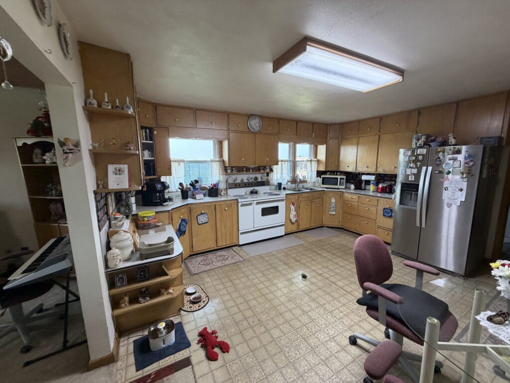 Kitchen second view, McDonald Farm, 272 acres, Wapello County, Iowa