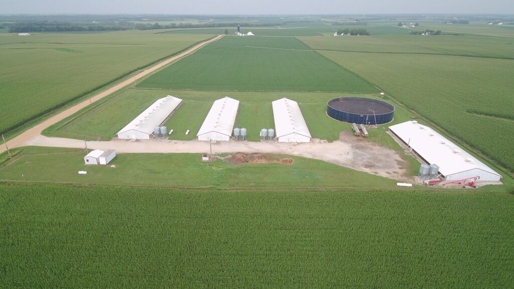 Guthrie County Site East Aerial View