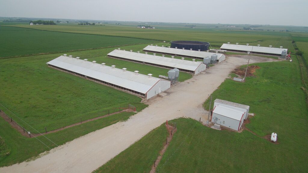 Guthrie County Site Southeast Aerial View