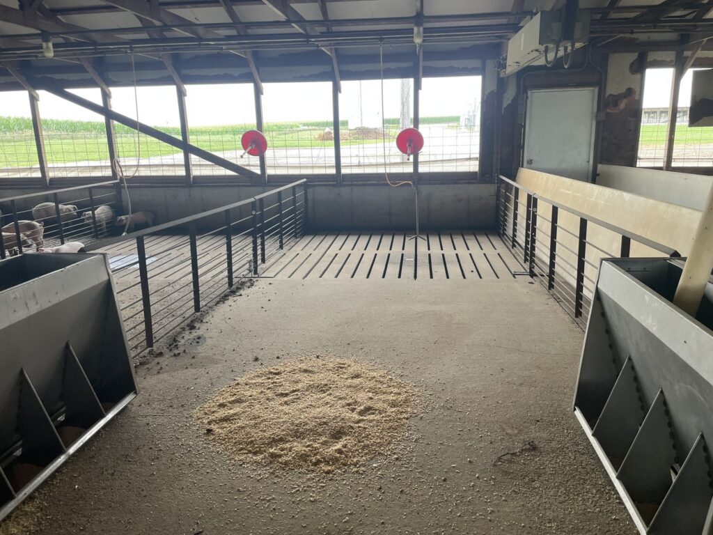 Guthrie County Site Barn 4 Pen Layout