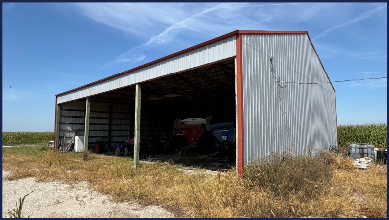 Utility Building Machine Shed Interior