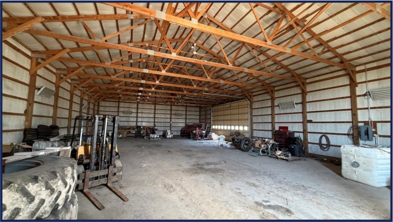 Utility Building Machine Shed Interior